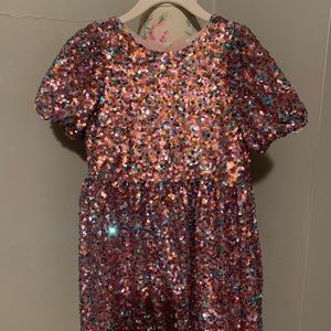 Like new! Zara kids sequin dress